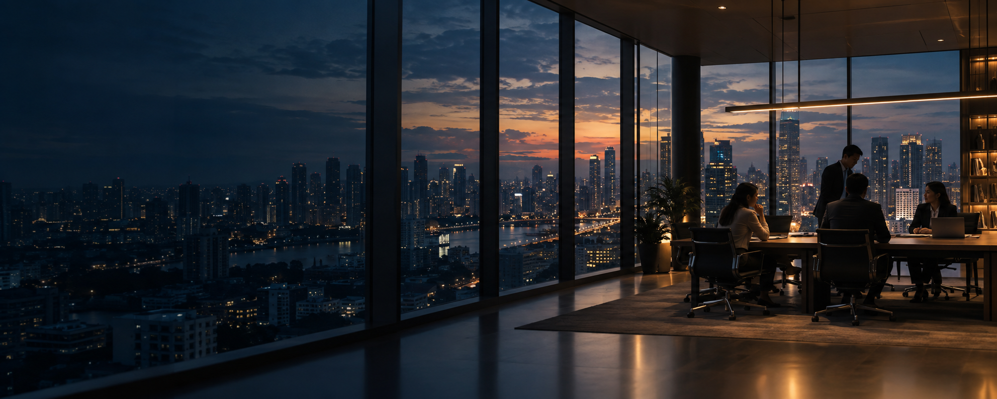 Operations professionals collaborating in a contemporary Manila office